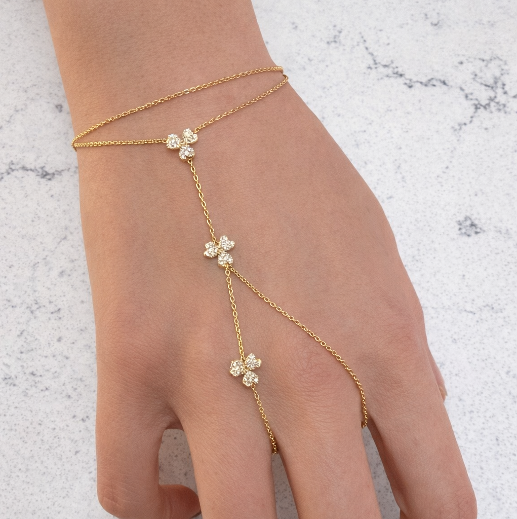 Amora Cascade Hand Chain