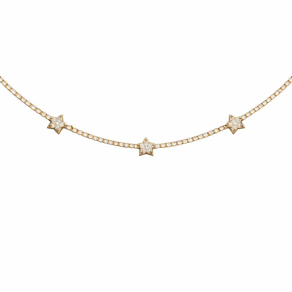 Starlight Tennis Necklace