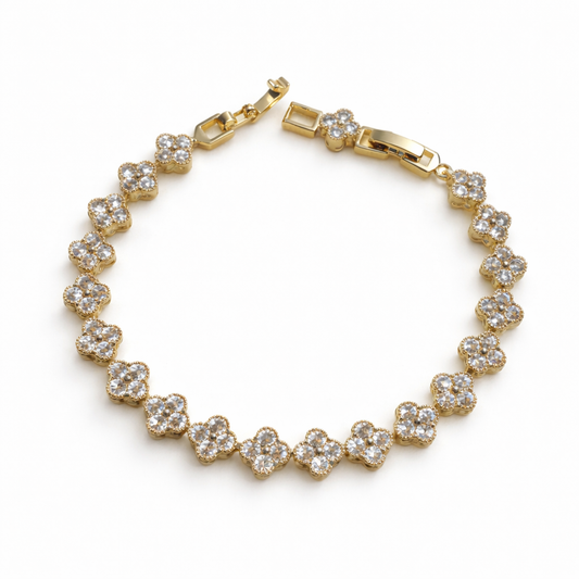 Flora Lumière Bracelet in Gold