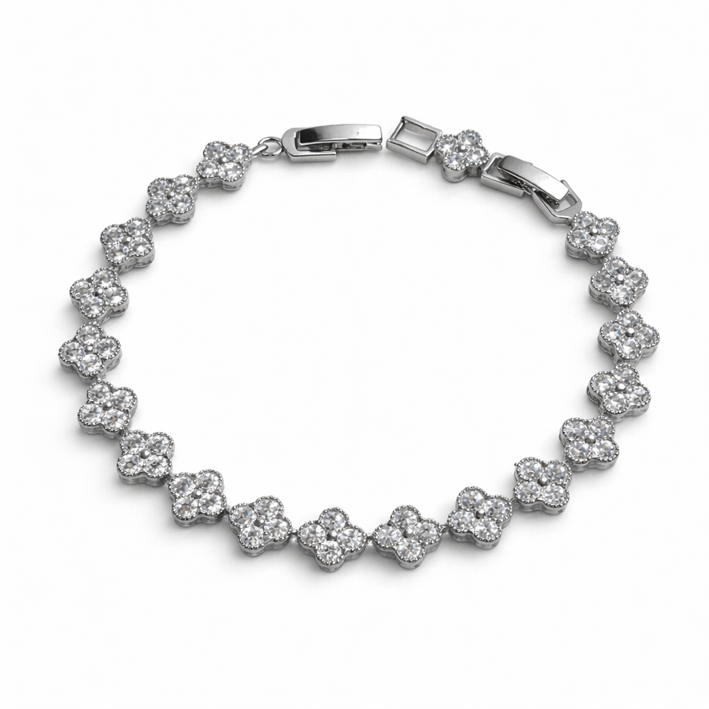 Flora Lumière Bracelet in Silver