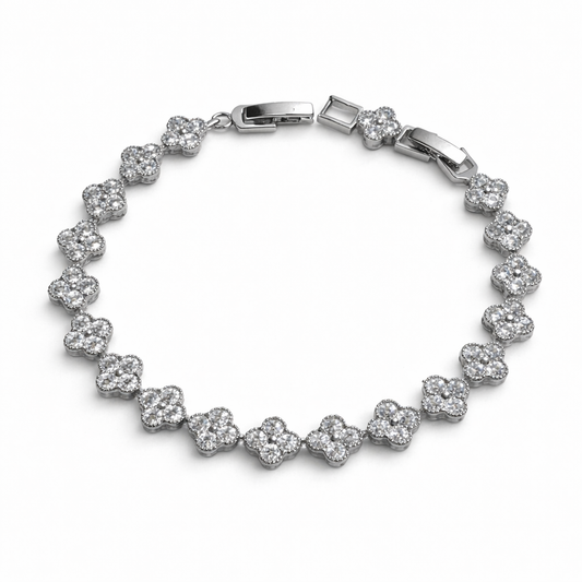 Flora Lumière Bracelet in Silver