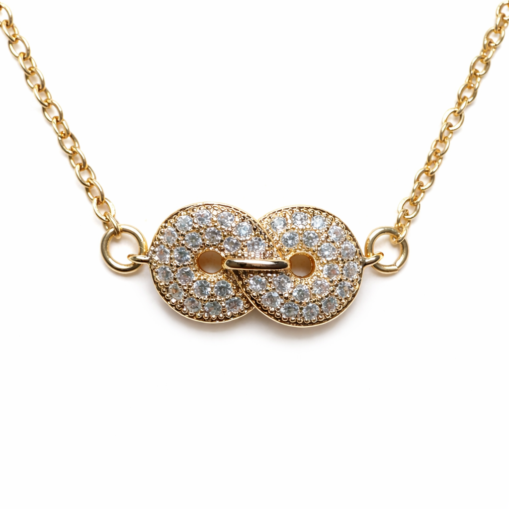 Eterna Sparkle Infinity Bracelet
