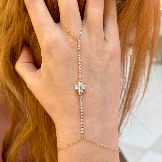 Flora Lumière Hand Chain
