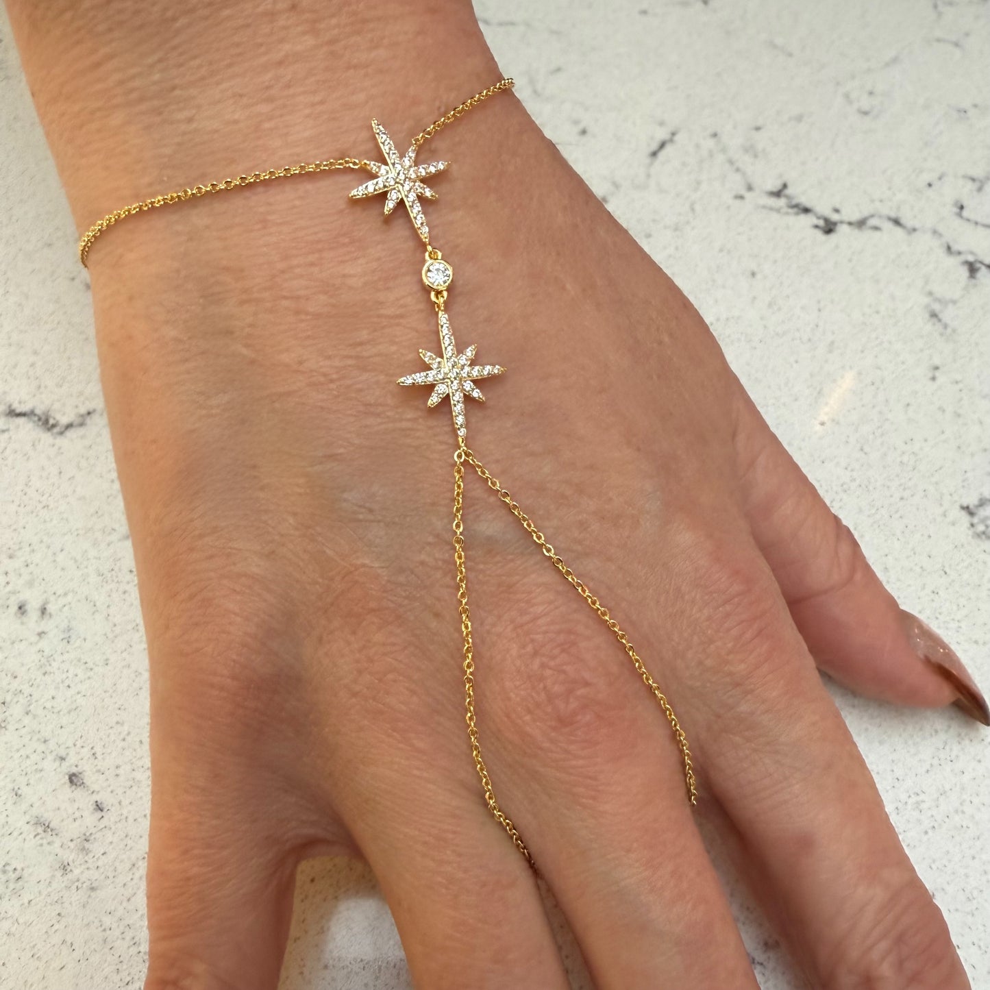 Celeste Astra Hand Chain