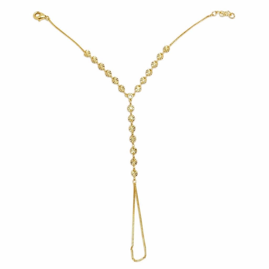 Aurelia Disc Hand Chain - ALTHEIA Studio