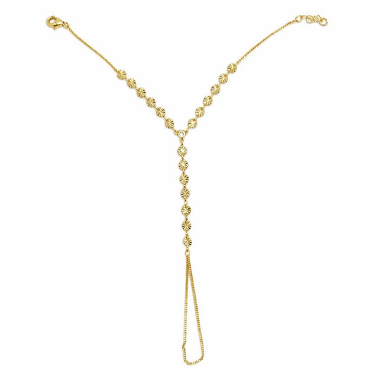 Aurelia Disc Hand Chain - ALTHEIA Studio